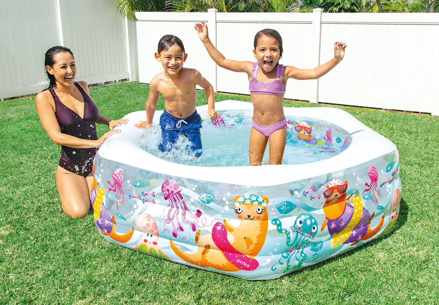 INTEX Deluxe Happy Otter Pool 1191cm x 178cm x x61cm 56493