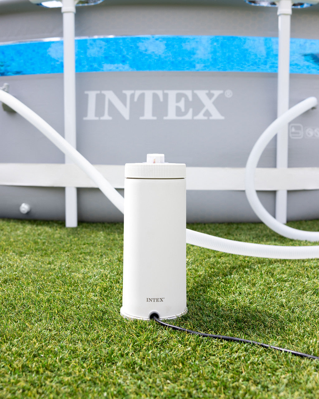 Intex C1000 Cartridge Filter Pump W/ GFCI 3785/h 26638 New Model for 2025