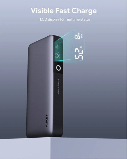 Aukey Sprint X 20K 65W 20000mAh Portable Power Bank with PD3.0 (PB-Y43)