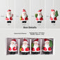 Christmas gift Christmas mini resin snow house Christmas tree pendant