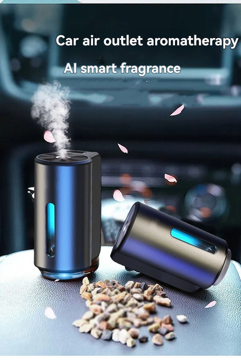Car Aroma Diffuser Adjustable Settings Essential Oil Diffuser For Car Car - Blue - Size ocean