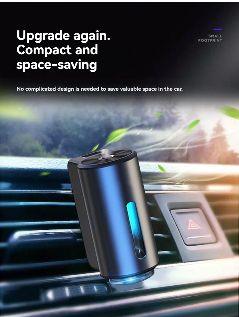 Car Aroma Diffuser Adjustable Settings Essential Oil Diffuser For Car Car - Blue - Size ocean