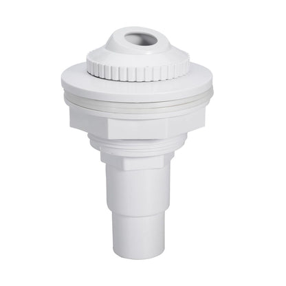 Pool Return Jet Fitting Above Ground Pool Complete Pool Return Jet Kit with Gaskets and Hose Adapter - White - Size 1pcs