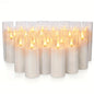 Flameless LED Candle Set Flickering Flame Effect 24pcs