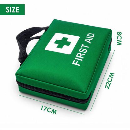 210-Pcs Deluxe Emergency First Aid Kit – ARTG Registered Australian Standard Medical Survival Bag for Home, Office, Car, Camping & Travel Safety