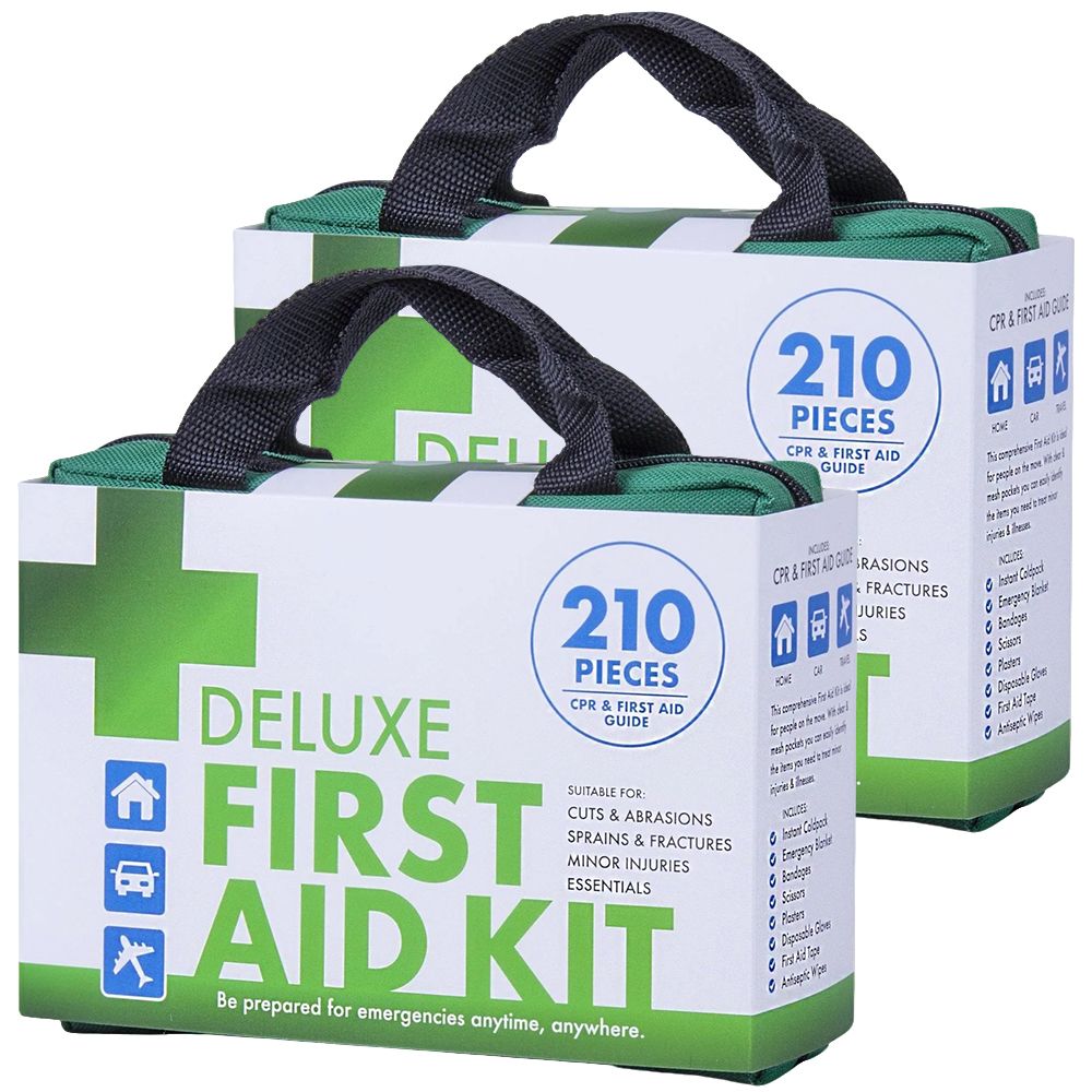 420-Pcs Deluxe Emergency First Aid Kit – ARTG Registered Australian Standard Medical Survival Bag for Home, Office, Car, Camping & Travel Safety