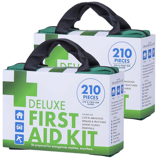 420-Pcs Deluxe Emergency First Aid Kit – ARTG Registered Australian Standard Medical Survival Bag for Home, Office, Car, Camping & Travel Safety