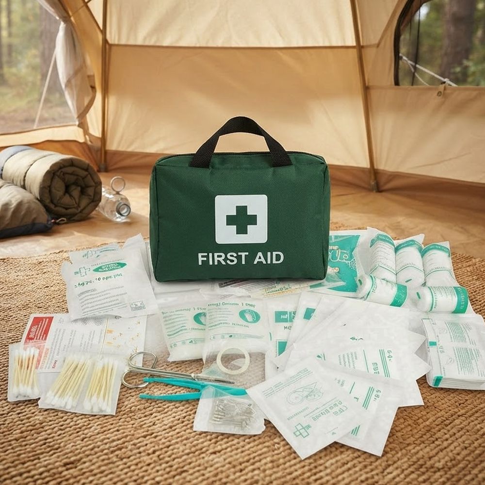 420-Pcs Deluxe Emergency First Aid Kit – ARTG Registered Australian Standard Medical Survival Bag for Home, Office, Car, Camping & Travel Safety