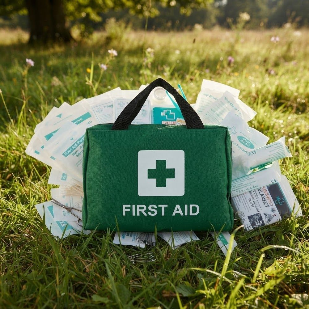 630-Pcs Deluxe Emergency First Aid Kit – ARTG Registered Australian Standard Medical Survival Bag for Home, Office, Car, Camping & Travel Safety