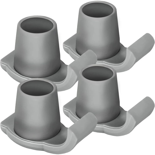 4 Pack Walker Skis Glides, Universal Walker Accessories for Seniors Mobility Aid Accessory