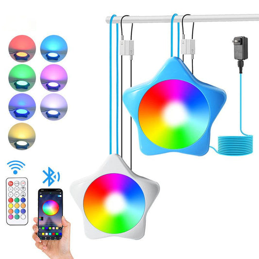LED swimming pool light, supports APP control, 10W, 150mm diameter, 108 LED beads, dimmable underwater light, IP68 waterproof, 12V color-changing pool light, suitable for above-ground swimming pools.