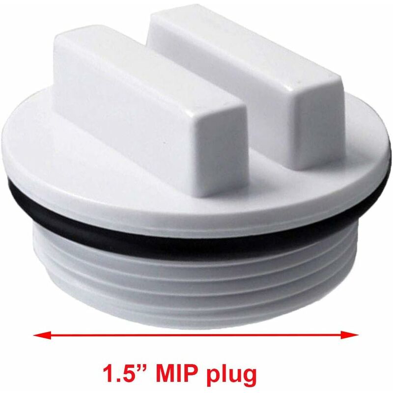 Winterizing Plug And Pool Filter Sp1022C With O-Ring For Winterizing Pools During The Winter Season And For Most