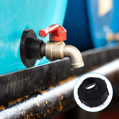 Ibc Adapter, 1000L Tank Tap S100, With Ptfe Tape, Sealing Tape, Ibc Tap Connector For Garden Tap, For Tank Adapter (2