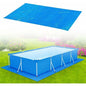 Pool Ground Sheet, Rectangular Pool Ground Sheet For 300X200Cm Pool - Blue Waterproof Foldable Pool Ground Sheet And