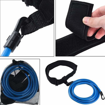 Pool Swim Belt, Adjustable Pool Swim Belt Swimming Resistance Belt Swimming Belt For Pool Swim Training Bungee Swim