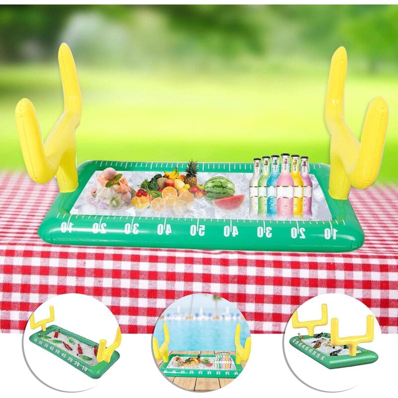 Pool Cup Holder,Inflatable Drink Holder,Fruit Beverage Bar Pool Float Summer Beach,For Outdoor Water Party Swimming Toy