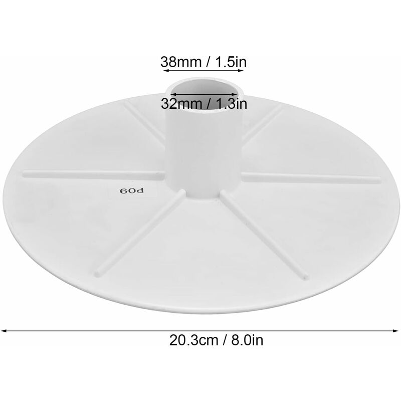 Swimming Pool Vacuum Plate, Practical Accessories Skimmer Vacuum Plate For Swimming Pool Spa