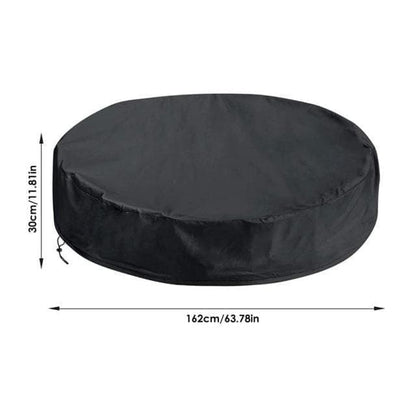 1 Round Pool Cover, 162x30cm, for Children, Sandbox & Toys Protection, Sun Protection, Dog Pool Cover