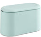 Trash Can - Sensor Trash Can - Sturdy - Countertop Waste Bin - Mini Trash Can - Desktop - Tabletop Waste Bin - Plastic Trash Can - Bathroom Waste Bin - Recycling Waste Bin - Car Trash Can - Blue - Office Trash Cans - Home / Office