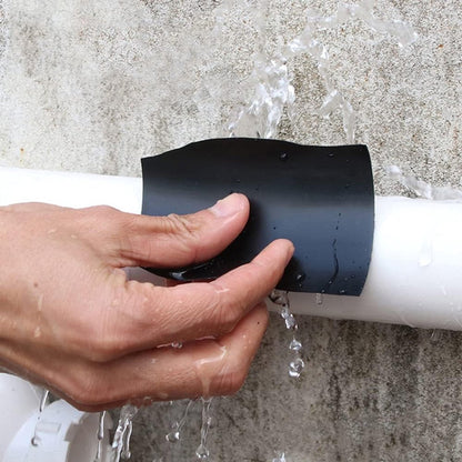 1.5 m*10 cm - waterproof repair tape - for repairing swimming pools, tents and ponds - repair tape - waterproof adhesive tape - leak-proof tape - insulation tape - sealing tape - for pipes, tents, swimming pools - black
