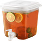 Water Dispenser - 3.5L Water Dispenser with Lid - Water Tap - Drink Bucket - Beverage Machine with Tap - Lemonade Dispensers - Lemonade Tap - Plastic Juice Dispenser - Beverage Dispensers - Juice Dispenser - Lemonade Juice Party Cocktail Cold Water Jug