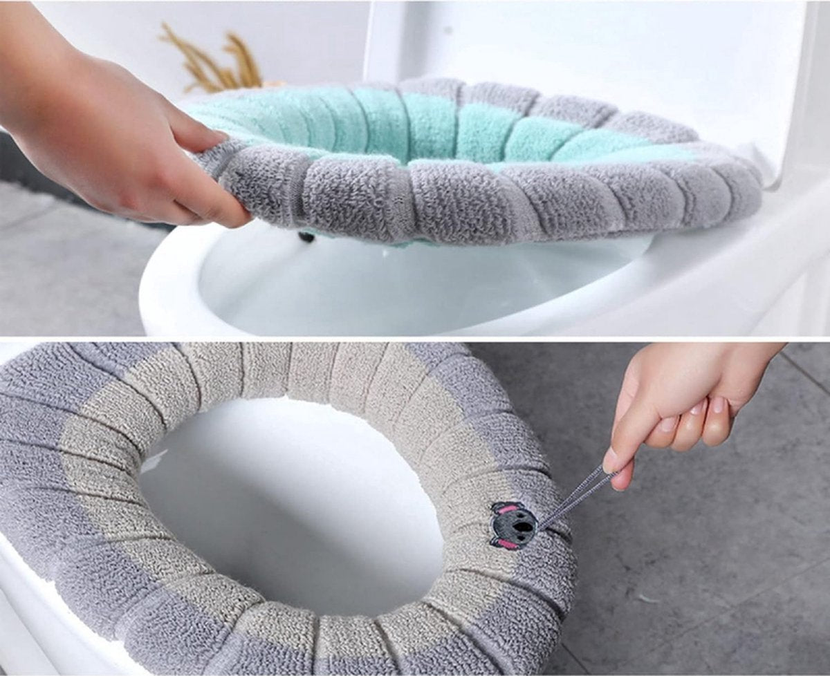 Universal Toilet Seat Cover - Toilet Seat Cover - 4X Toilet Seat Cover - Durable Toilet Seat - Toilet Seat Cover - Warm Toilet Cover - Seat Cover - Toilet Seat