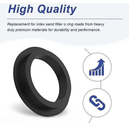 4 pcs 11412 Pool Filter Pump Washers L-ring Compatible with INTEX Sand Filter Pump Motor
