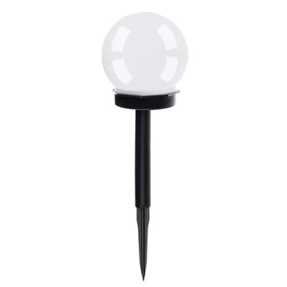 6 Pack Solar Powered Garden Stake Lights with Automatic Dusk to Dawn Sensor, IP44 Weatherproof Path Lighting, Cool White, 35 cm