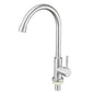 Stainless steel faucet- Single cold water tap, 28 x 17 Overall Size, cold water use, multiple spray modes, Silver Finish