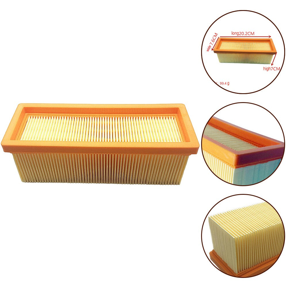1pc Filter For Karcher 2501 2501TE 2601 2601plus 3001 Replaces 6.414-498.0 Vacuum Cleaner Filter Replacement Accessories Smile Home Dark Blue