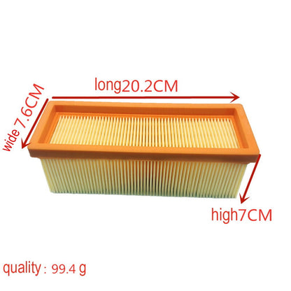 1pc Filter For Karcher 2501 2501TE 2601 2601plus 3001 Replaces 6.414-498.0 Vacuum Cleaner Filter Replacement Accessories Smile Home Dark Blue