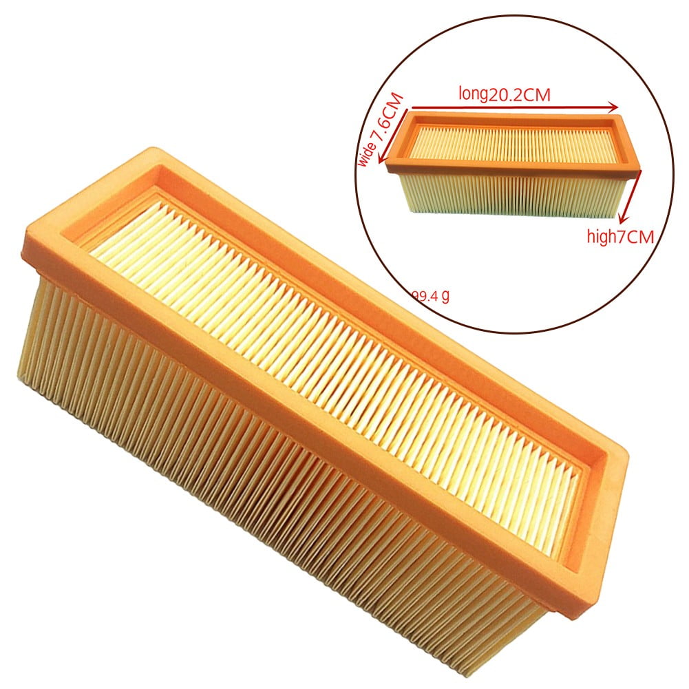 1pc Filter For Karcher 2501 2501TE 2601 2601plus 3001 Replaces 6.414-498.0 Vacuum Cleaner Filter Replacement Accessories Smile Home Dark Blue