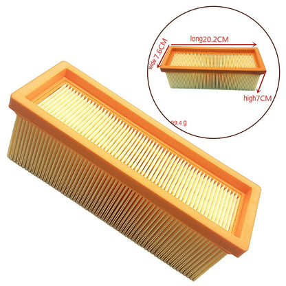 1pc Filter For Karcher 2501 2501TE 2601 2601plus 3001 Replaces 6.414-498.0 Vacuum Cleaner Filter Replacement Accessories Smile Home Dark Blue