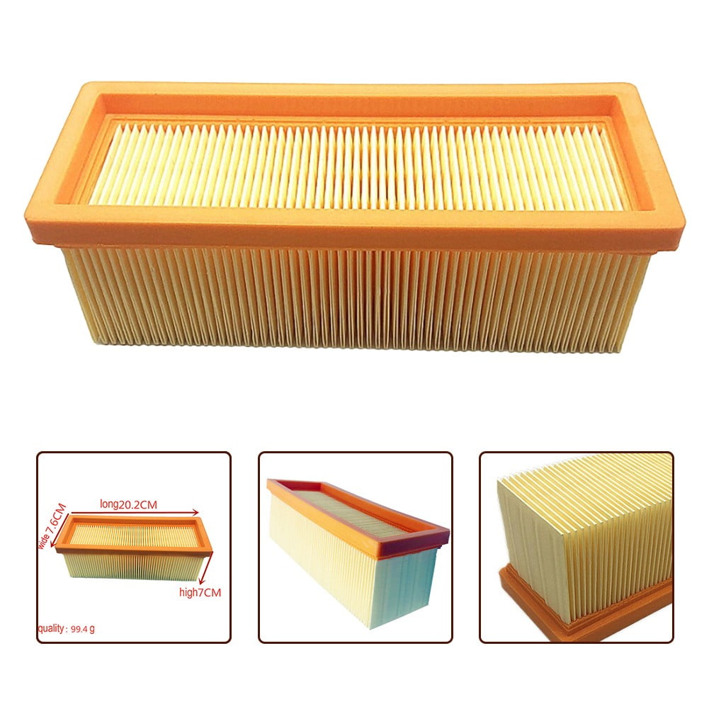 1pc Filter For Karcher 2501 2501TE 2601 2601plus 3001 Replaces 6.414-498.0 Vacuum Cleaner Filter Replacement Accessories Smile Home Dark Blue