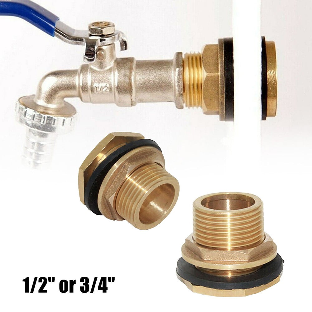 Water Butt Water Tank Tap Buckets Connector Brass Bib Tap Click-lock Fitting 45720 Smile Home 45720
