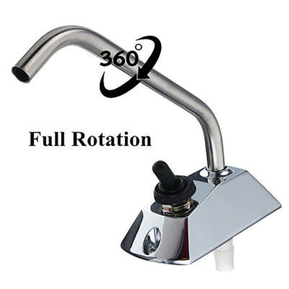 12V Galley Electric Water Pump Tap Faucet Water Tap W/ Switch for Caravan Boat