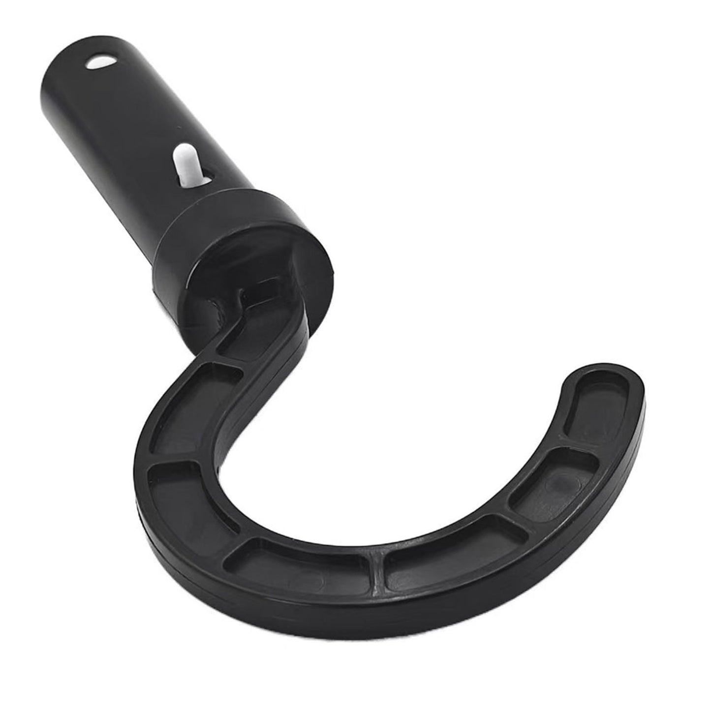 Plastic Hook for All Robotic Pool Cleaner,Customized for Pool Robot,Plastic Pool Hook for Poles - Easy Attach to Telescopic Poles,Pool Accessories for Pool Vacuum Robot,3.7'x8'(Black) Black1