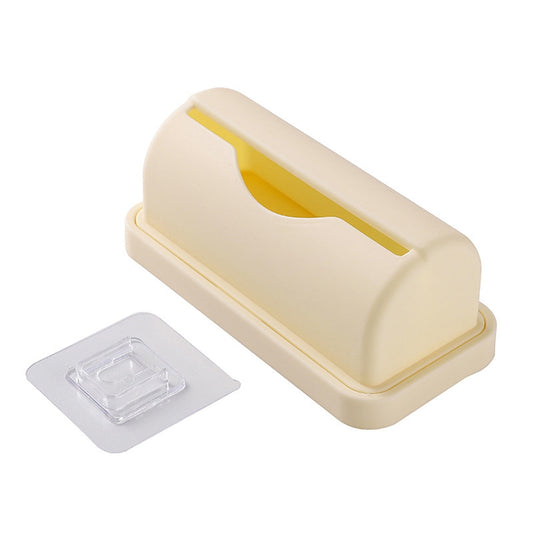 Trash Bags Dispenser Bag Dispenser For Small Bin Liner Kit Trash Bag Dispenser For Bottom Of Can Trash Can Liner Dispenser No Punching Required Wall Mount Garbage Bag Dispenser Beige