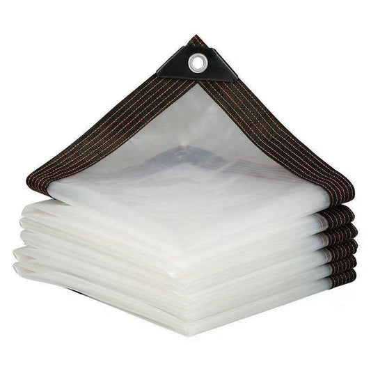 Clear Tarps Heavy Duty, Waterproof Tarpaulin Cover Greenhouse Garden Plant Patio 5 x 6.5FT 6.5*8ft