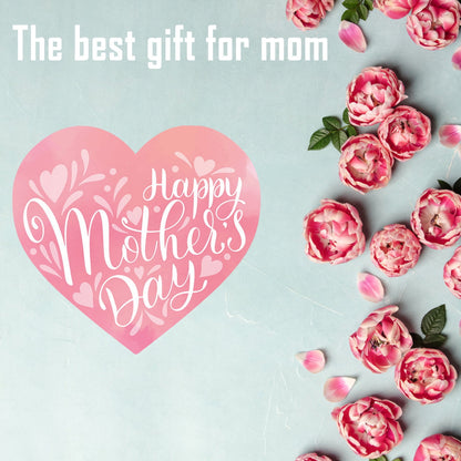 Mothers Day Gifts Mothers Day Gifts for Mom Front Door Welcome Sign - Heart-Shaped Happy Mother'S Day Sign Mothers Day Decorations P