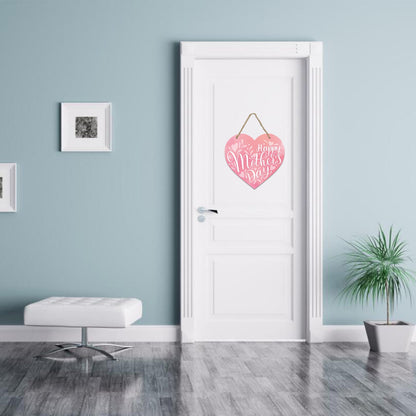 Mothers Day Gifts Mothers Day Gifts for Mom Front Door Welcome Sign - Heart-Shaped Happy Mother'S Day Sign Mothers Day Decorations P