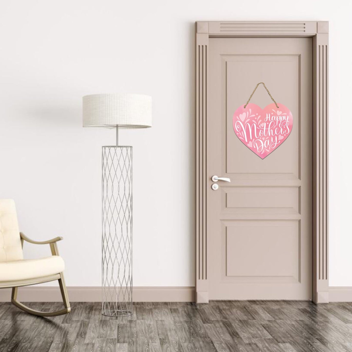 Mothers Day Gifts Mothers Day Gifts for Mom Front Door Welcome Sign - Heart-Shaped Happy Mother'S Day Sign Mothers Day Decorations P
