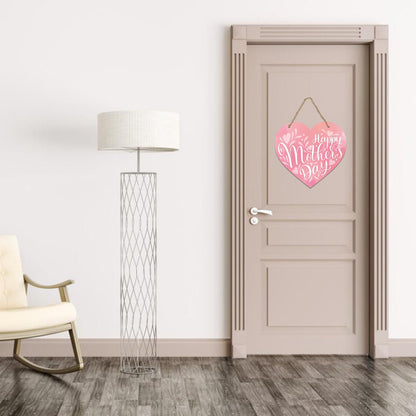 Mothers Day Gifts Mothers Day Gifts for Mom Front Door Welcome Sign - Heart-Shaped Happy Mother'S Day Sign Mothers Day Decorations P