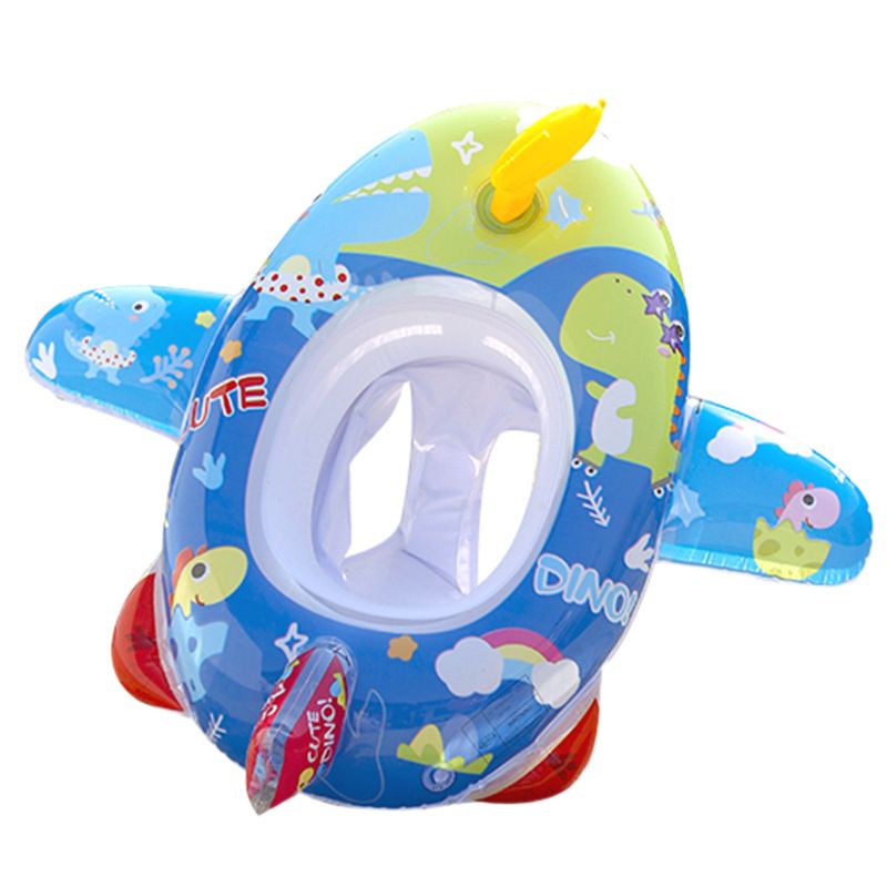 Cute children's inflatable swimming pool float PVC summer swimming float cushion lake boat swimming float