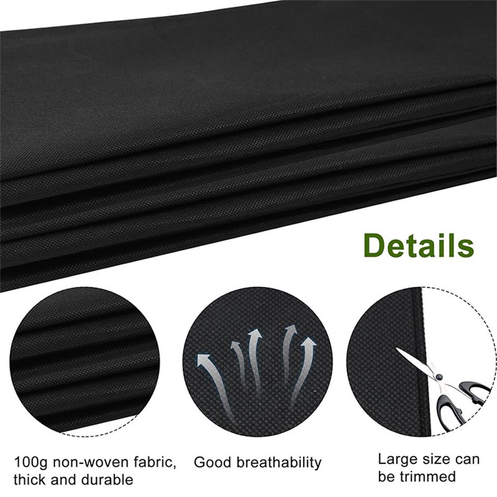 63x83 Inch Planter Liner, Fabric Planter Basket Liner for Large Veg Trough, Non Woven Fabric Plant Liners, Replacement Felt Window Box Liners, Outdoor Raised Bed Planter Liner for Garden Flower Pot