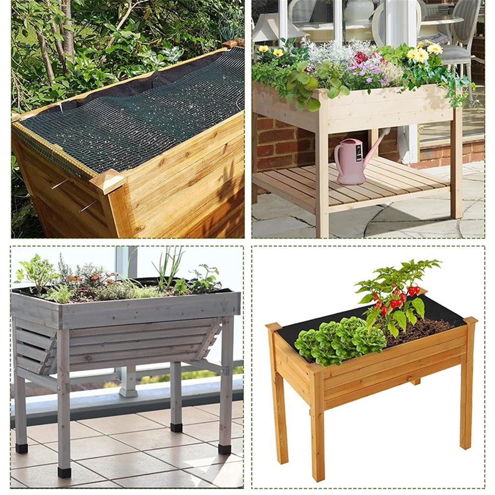 63x83 Inch Planter Liner, Fabric Planter Basket Liner for Large Veg Trough, Non Woven Fabric Plant Liners, Replacement Felt Window Box Liners, Outdoor Raised Bed Planter Liner for Garden Flower Pot