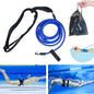 Adjustable swimming belt for pool, swimming resistance belt, swimming belt for pool hanging training, bungee swimming resistance
