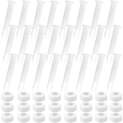 24 pcs Pool Pins, Replacement Pins, Plastic Pool Joints, Plastic Pins, Pool Joints, Pool Frame Pins, Pool Joint Pins (24 pcs)
