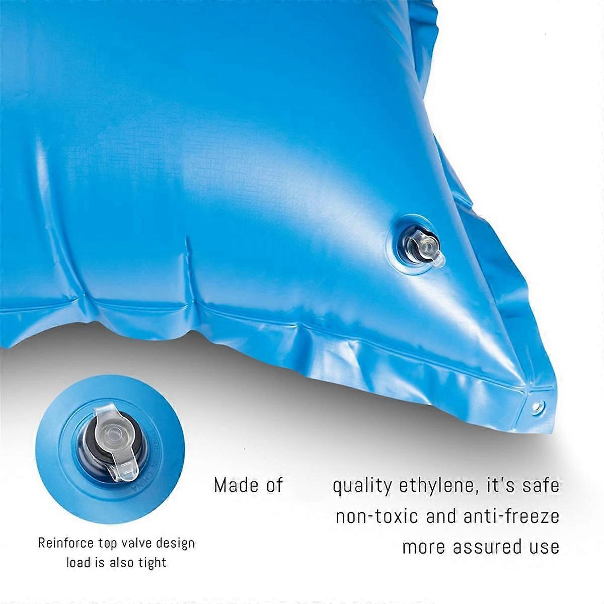 Extra Thick Winter Cushion for Above Ground Pool, Air Cushion for Equalizing Cold and Ice, Winter Preparation Pool C[D]-XY27- Blue