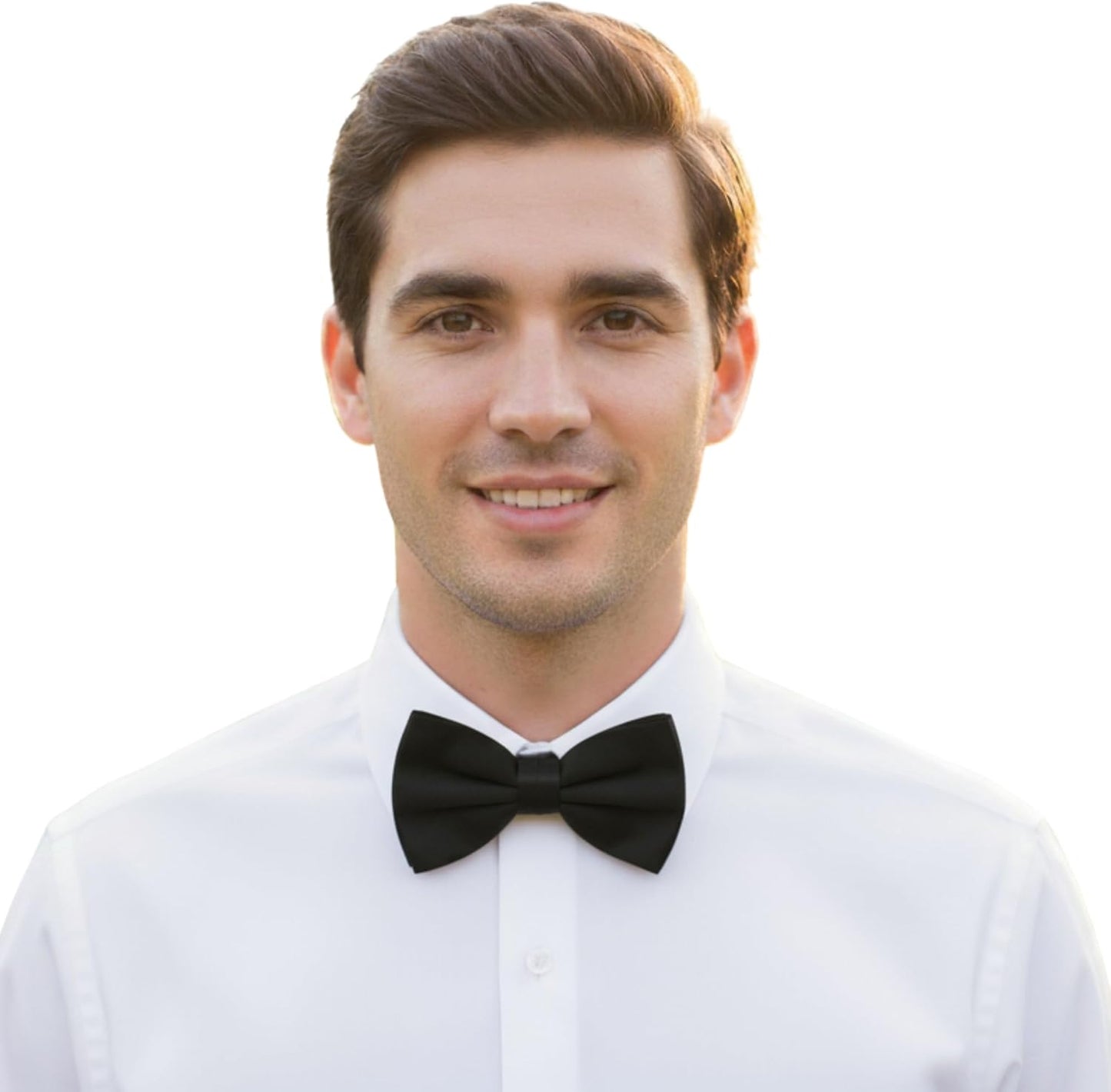 Adjustable Classic Pretied Bow Tie for Men, Women, and Boys - Men's Bowtie for Wedding, Costume Party and Formal Events